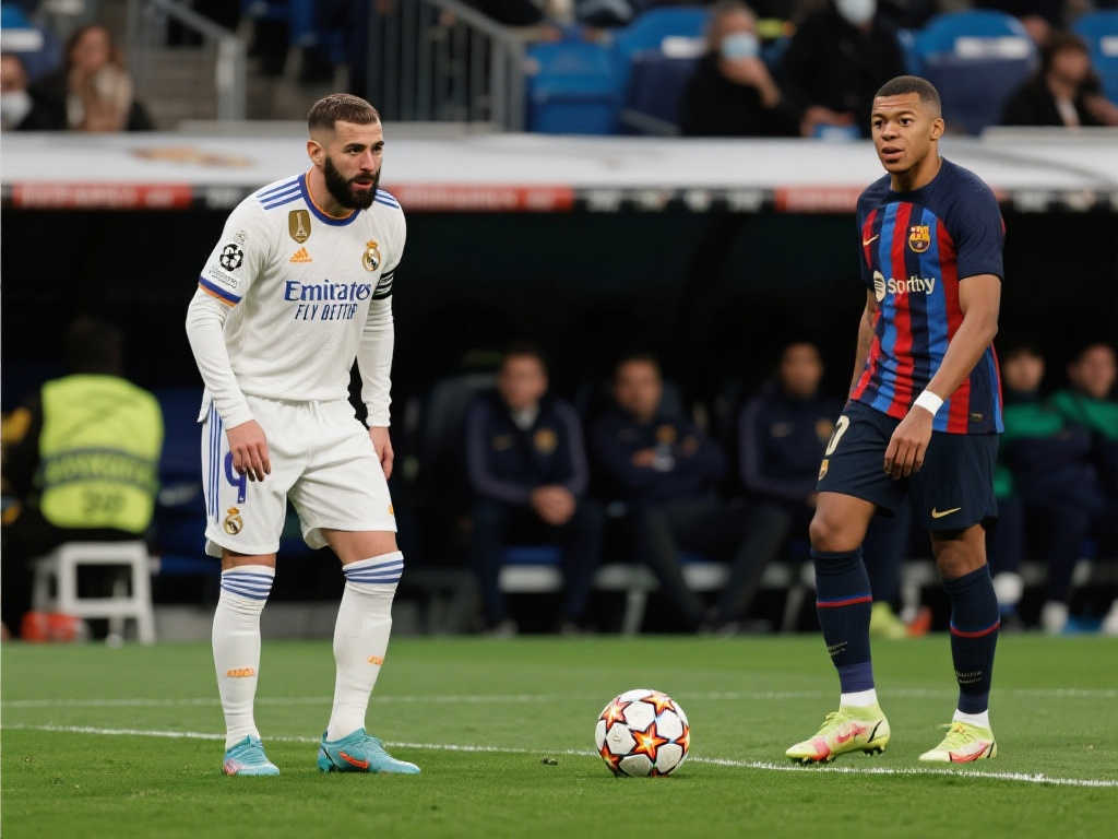 【西甲】姆巴佩罚失点球，贝林厄姆进球难救主，皇马1-2不敌毕尔巴鄂